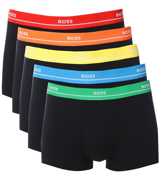 BOSS Stretch Cotton Trunks 5 Pack