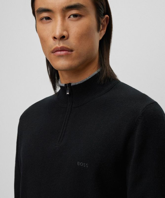 BOSS Virgin Wool Barlo-L Sweater