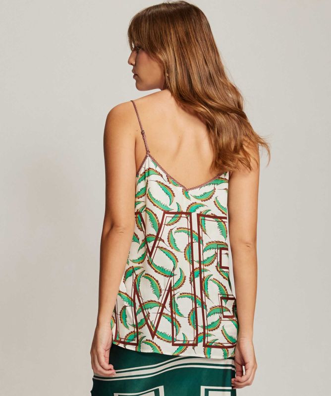 Me369 Angelique Sporty Jade Camisole