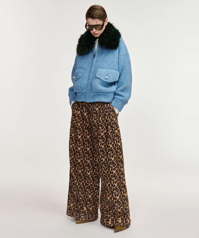 Essentiel Antwerp Kanada Bouclé Bomber
