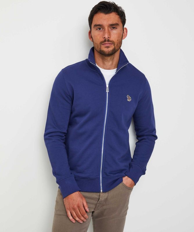 Paul Smith Zip-Through Zebra Sweatshirt