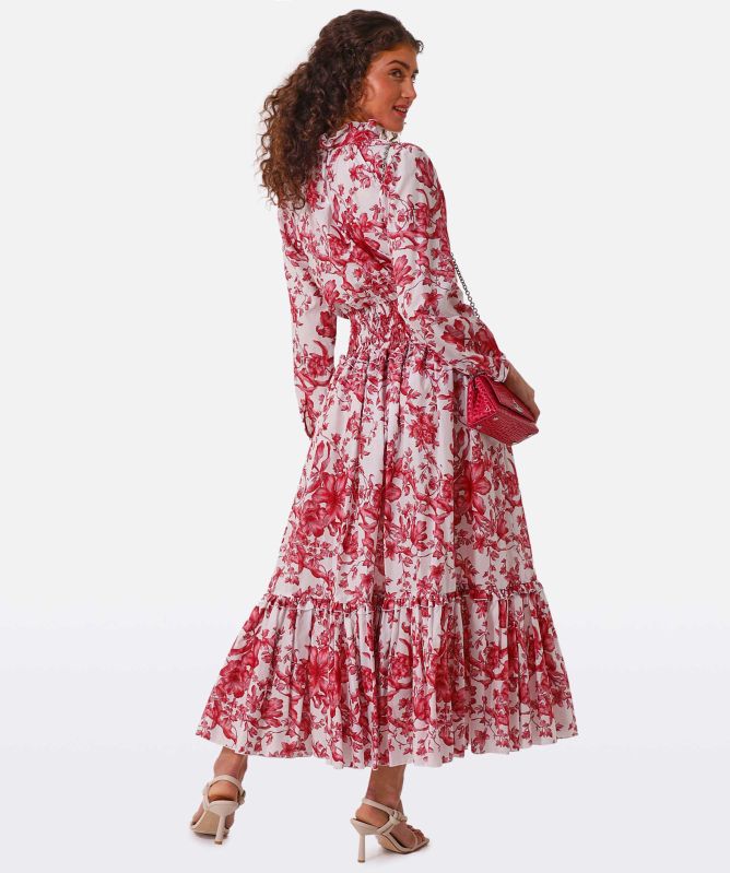 Lavi Era Tiered Floral Maxi Dress
