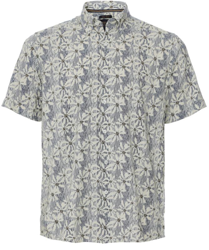 Signal Short-Sleeve Floral Shirt