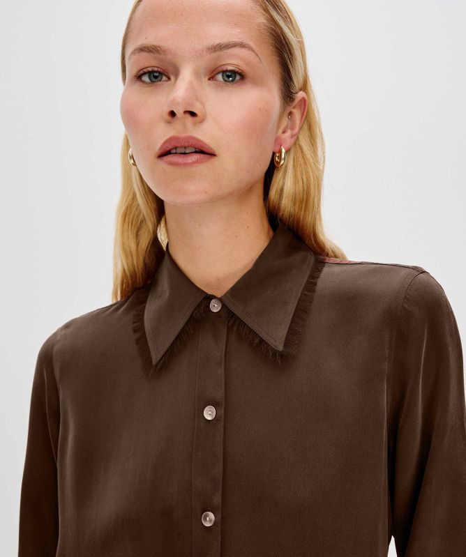 Rails Abbey Frayed Shirt