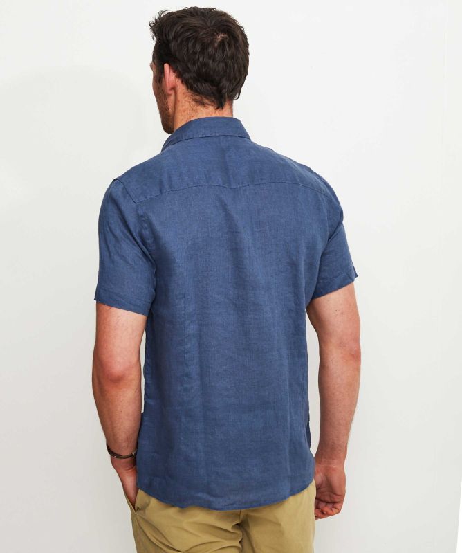 Seinse Linen Short Sleeve Shirt