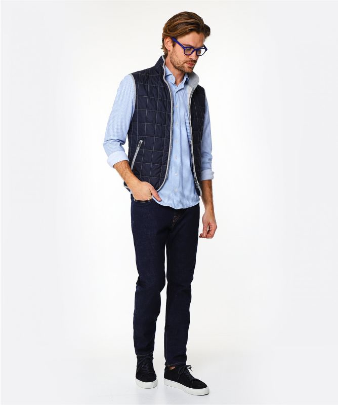 Waterville Water-Repellent Box Quilted Gilet