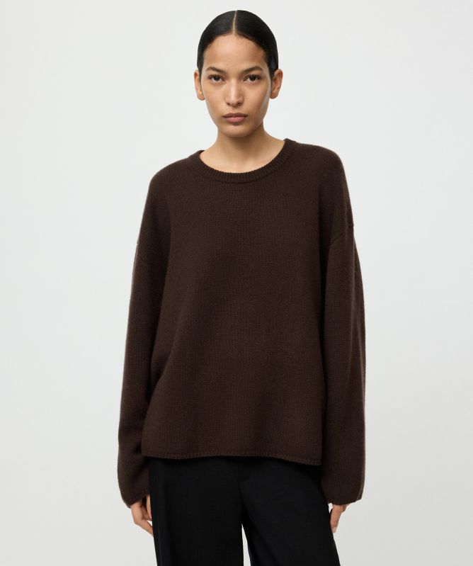 Soft Goat Relaxed Fit Crewneck Sweater