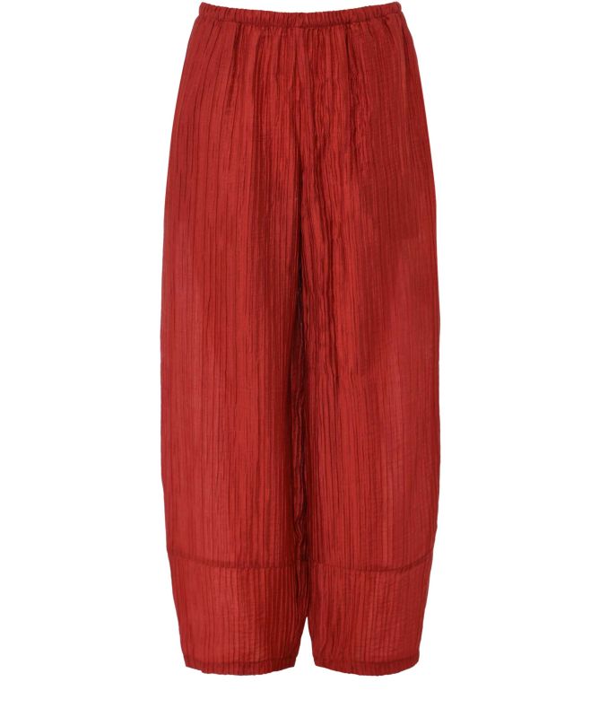 Thanny Pleated Cropped Trousers