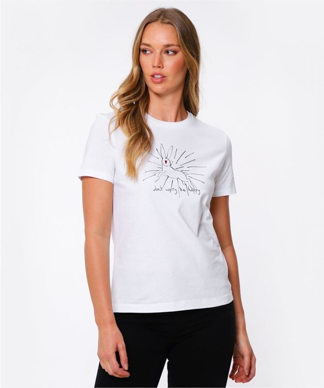 Paul Smith Organic Cotton 'Be Hoppy' T-Shirt