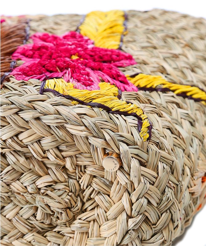 Uzurii Saint Tropez Raffia Beach Bag