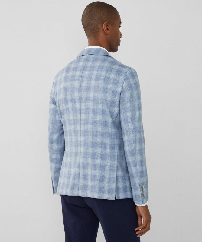 Hackett Stretch Check Blazer