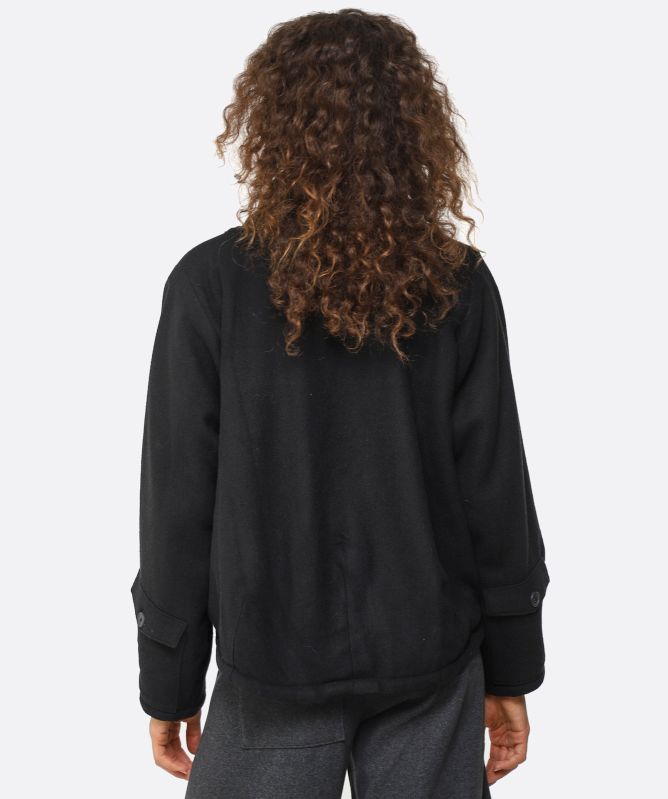 Lurdes Bergada Wool Mix Bomber Jacket