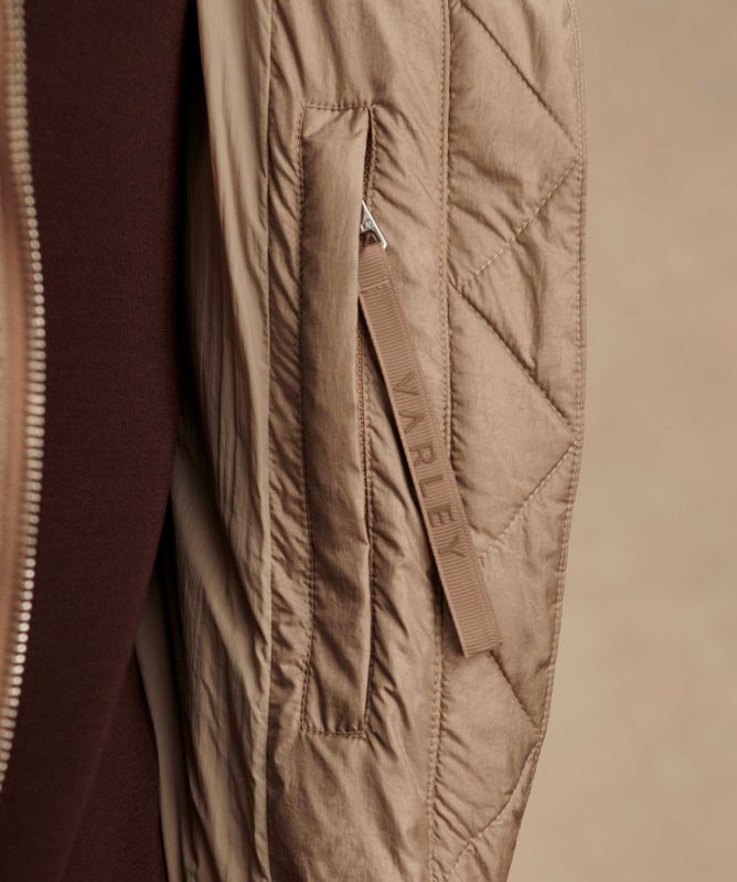 Varley Katya Long Puffer Coat
