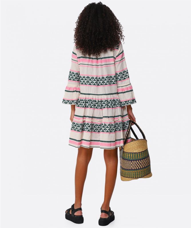 Pearl and Caviar Zakar Mini Triangle Dress