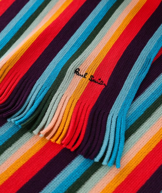 Paul Smith Wool Artist Stripe Scarf
