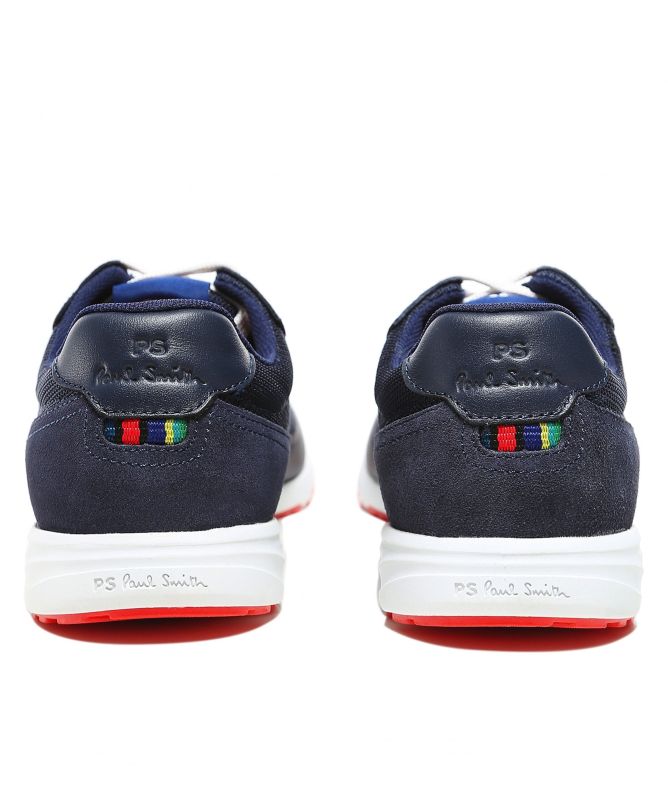 PS PAUL SMITH HUEYスニーカー PS by Paul Smith Navy Sports Stripe Huey Sneakers | Jules B