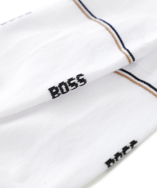 BOSS LC Iconic CC Invisible Socks 2 Pack