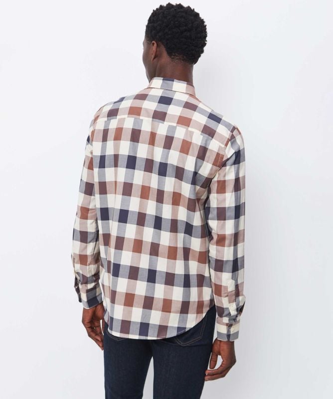Aquascutum Macro Check Shirt