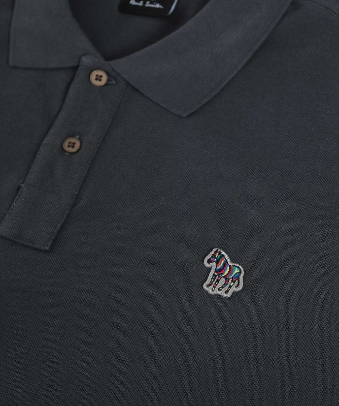 Paul Smith Short Sleeve Zebra Polo Shirt