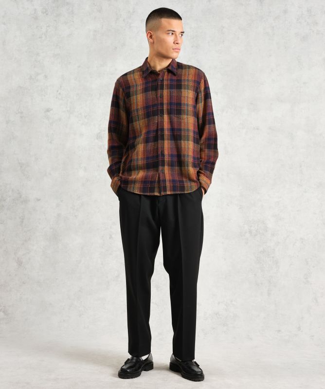 Wax London Check Flannel Shelly Shirt