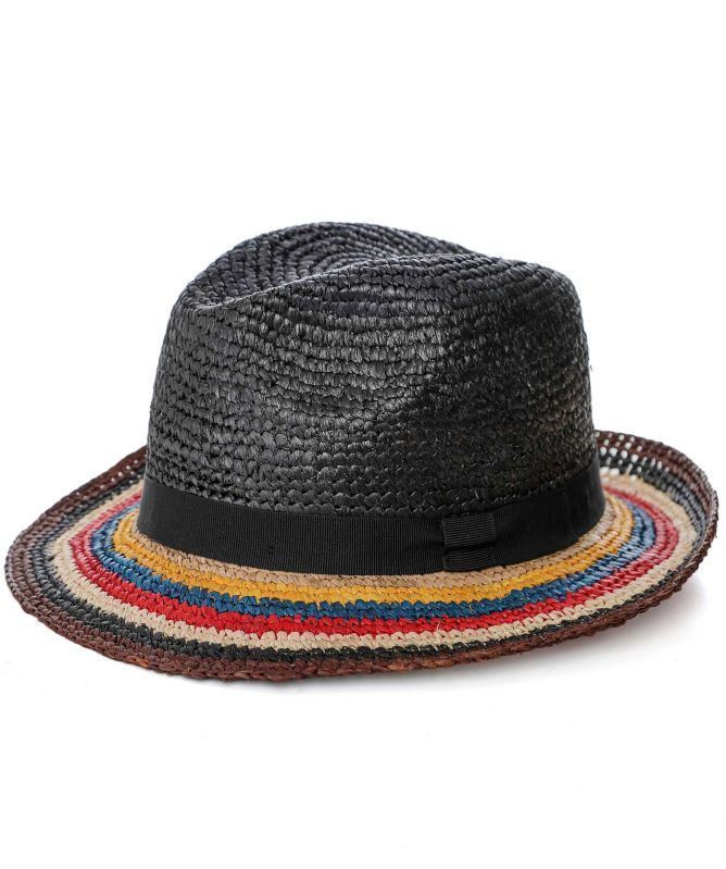 Paul Smith Stripe Straw Hat