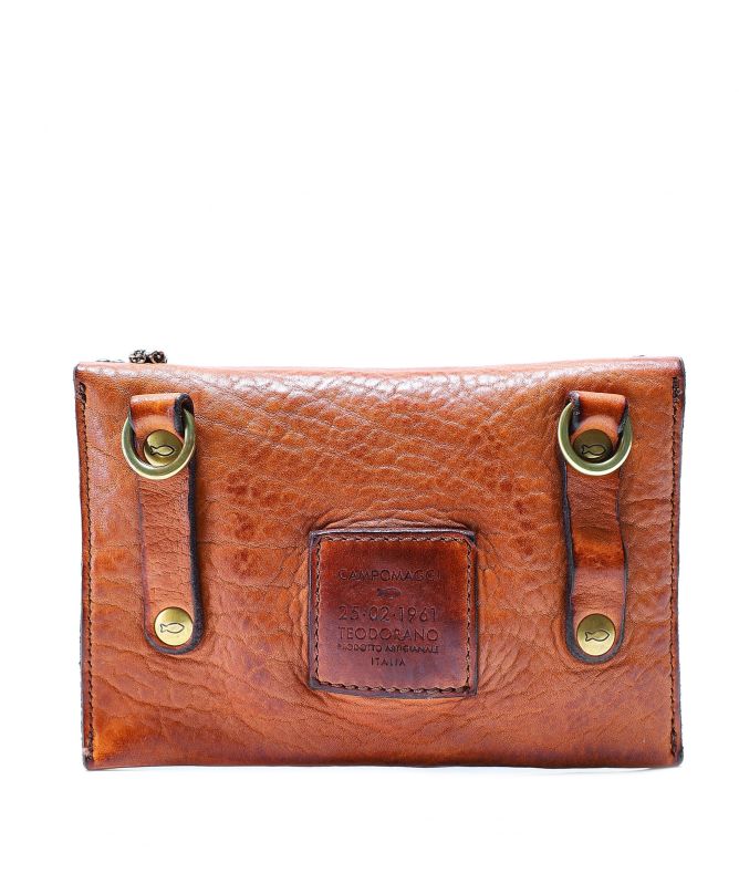 Campomaggi Embellished Leather Pouch