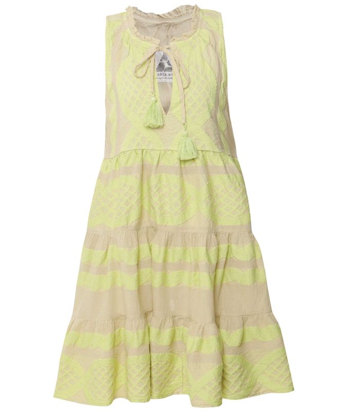 Pearl and Caviar Zakar Sleeveless Mini Dress