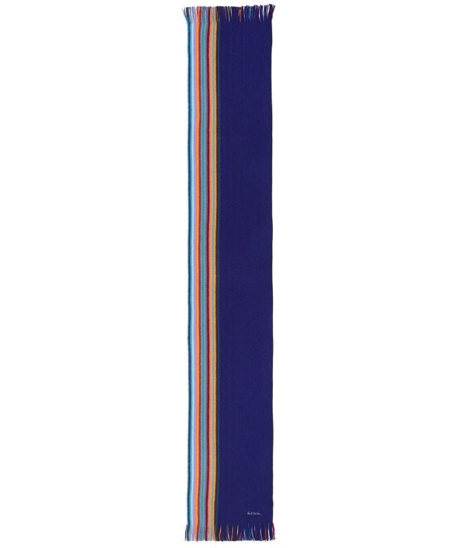 Paul Smith Wool Striped Edge Scarf