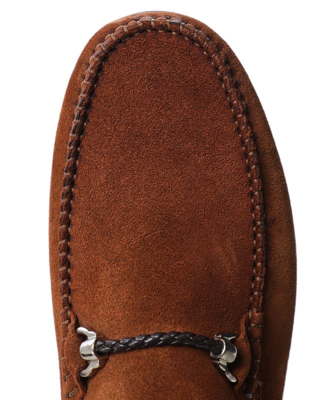 Jules B Suede Horse Bit Driving Loafers