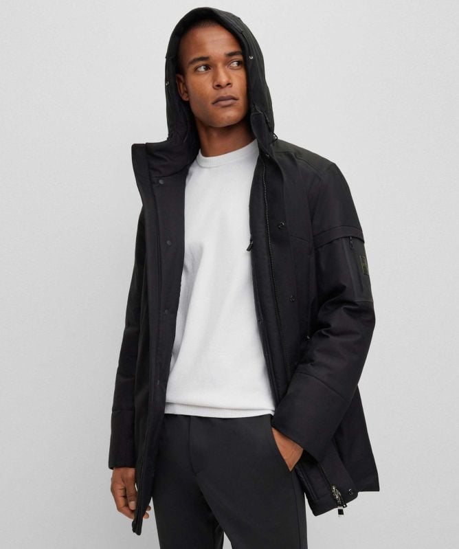 BOSSジャンLL Grey BOSS Saggy Full Zip Hoodie - JD Sports Global