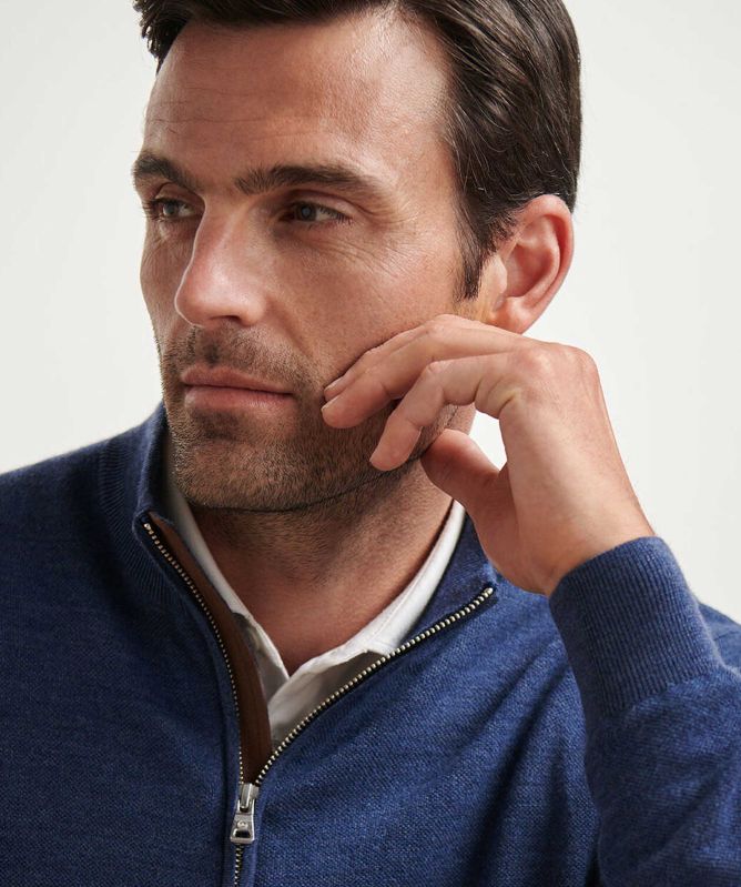 Peter Millar Excursionist Flex Zip Cardigan