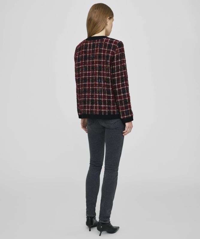 Anine Bing Lydia Plaid Jacket