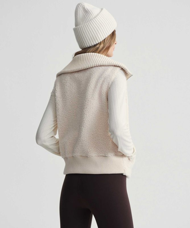 Varley Aspen Boucle Sherpa Gilet