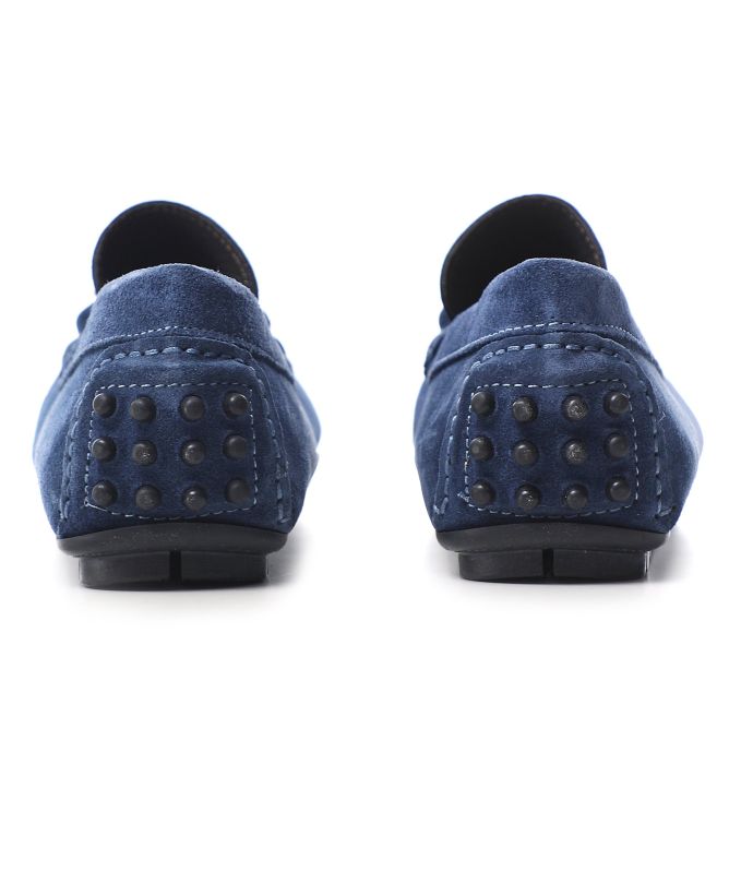 Jules B Suede Horse Bit Driving Loafers