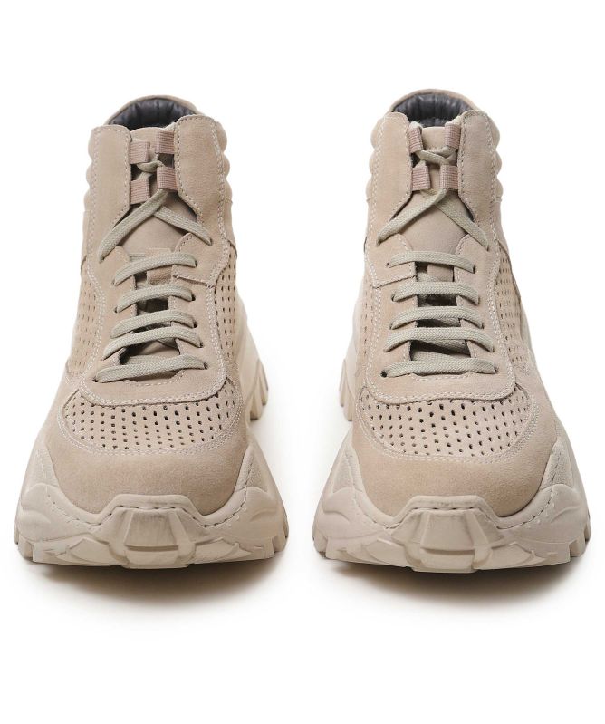 Lofina Suede High-Top Trainers