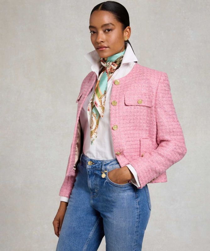 Holland Cooper The Orangery Silk Scarf