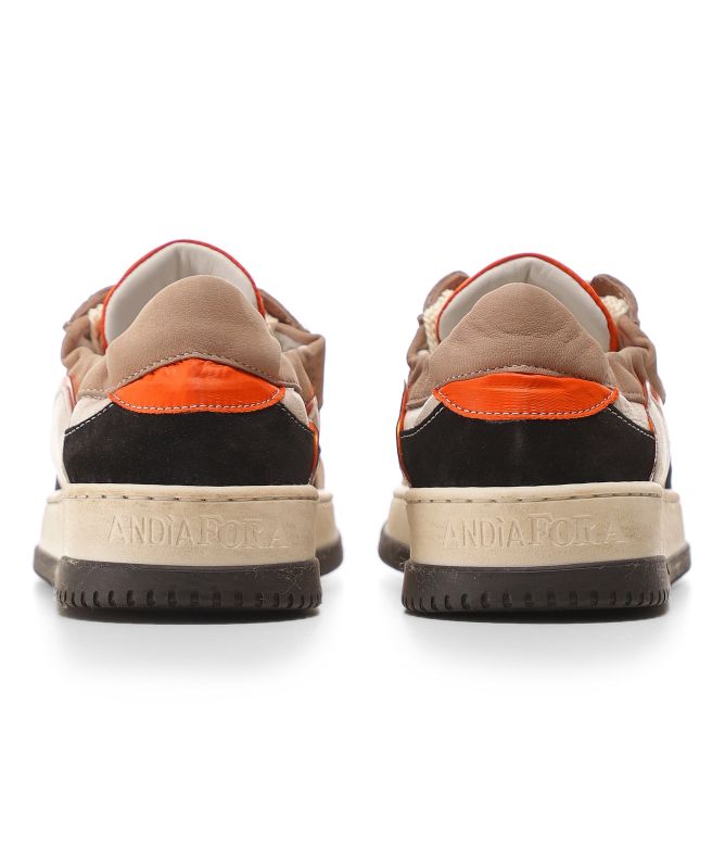 Andia Fora Meet Leather Sneakers