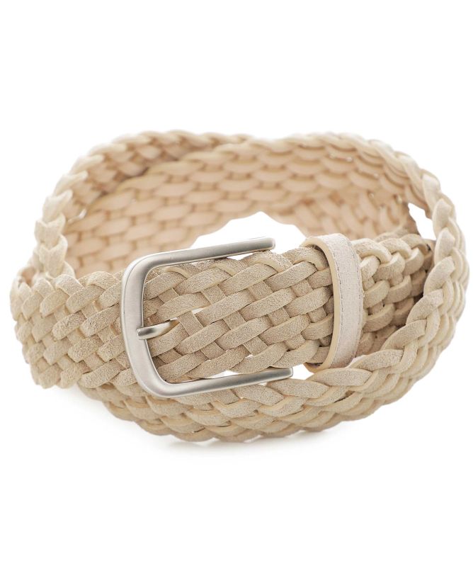 Leyva Woven Suede Belt