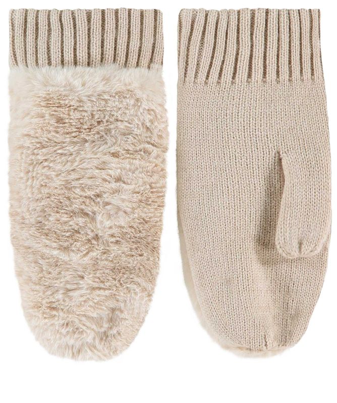 Rino and Pelle Oxo Faux Fur Mittens