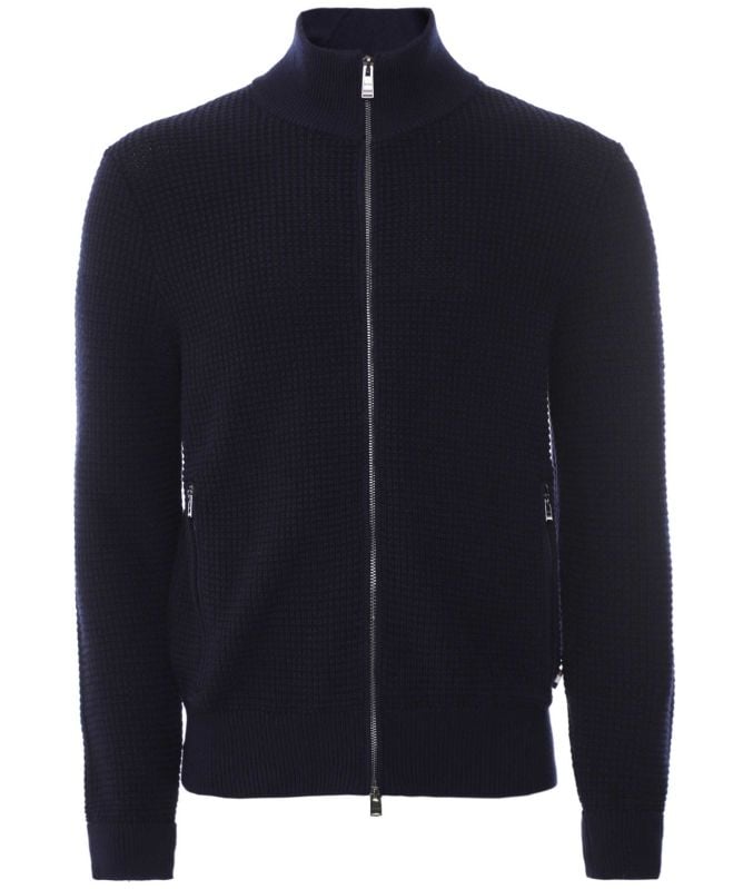 BOSS Waffle Mabeo Cardigan