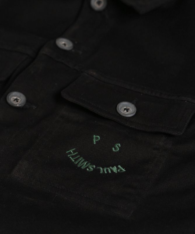 Paul Smith Cotton Twill Happy Overshirt