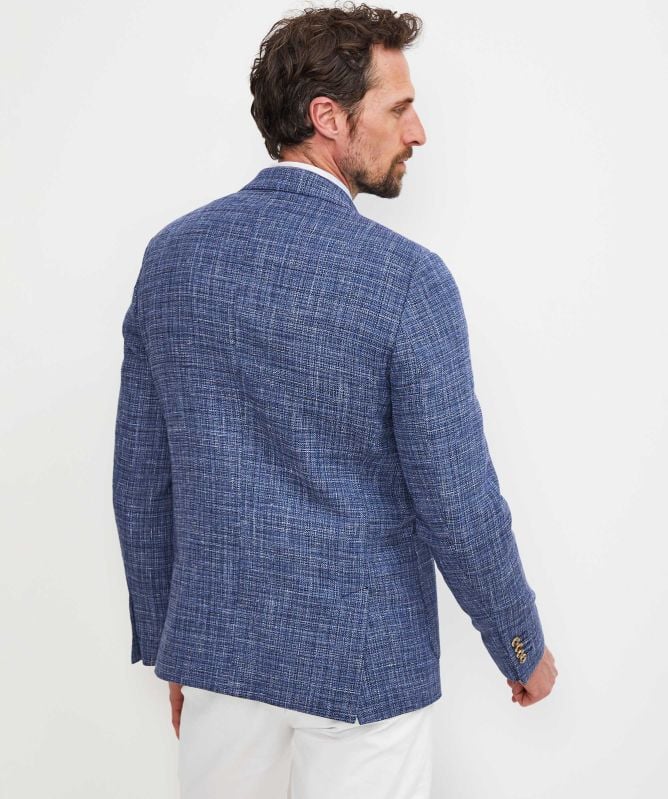 Sand Linen Blend Star Napoli Blazer