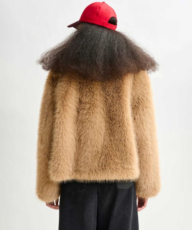 Essentiel Antwerp Ijacket Faux Fur Jacket