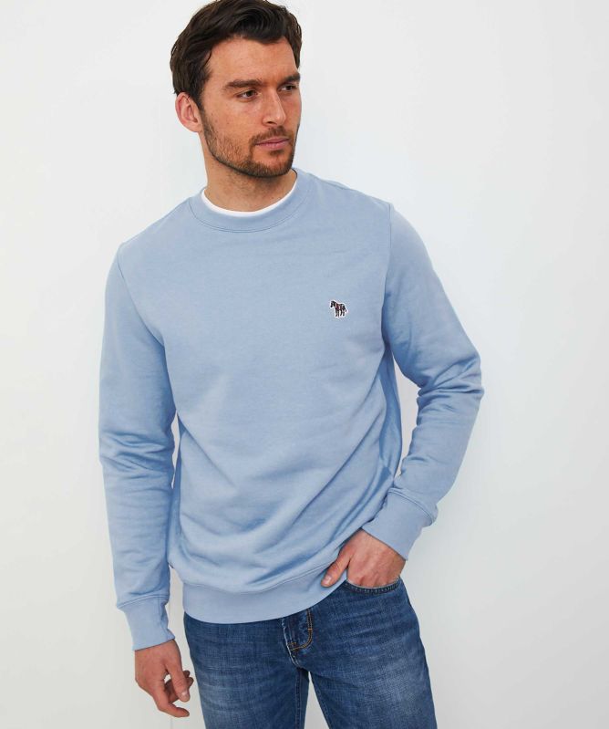 Paul Smith Crew Neck Zebra Sweatshirt