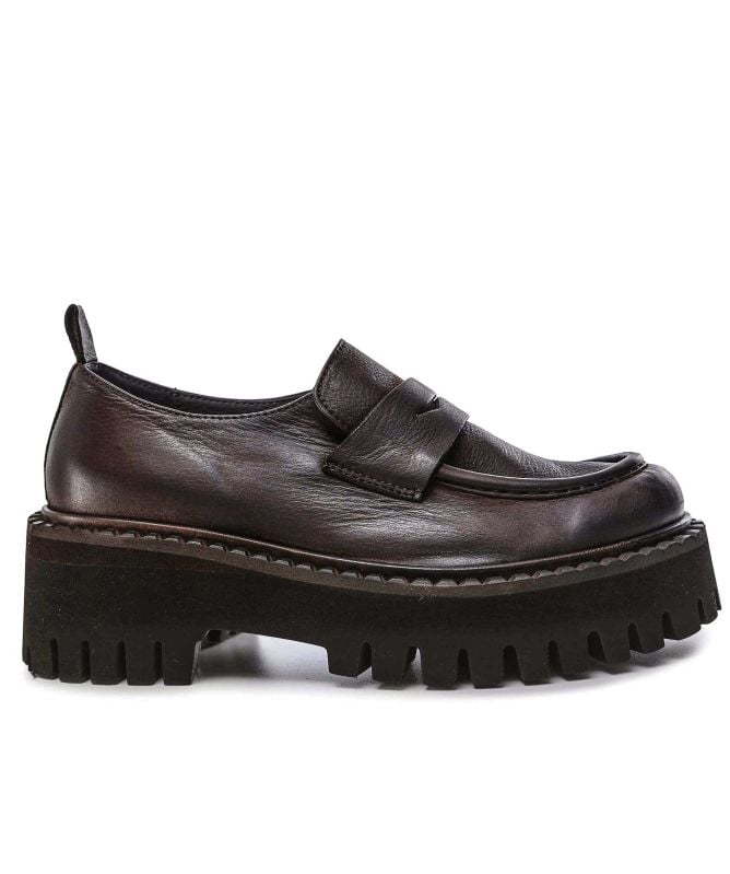 Lofina Chunky Brogue Loafers