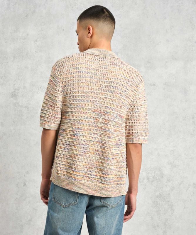 Wax London Twist Knit Tellaro Shirt