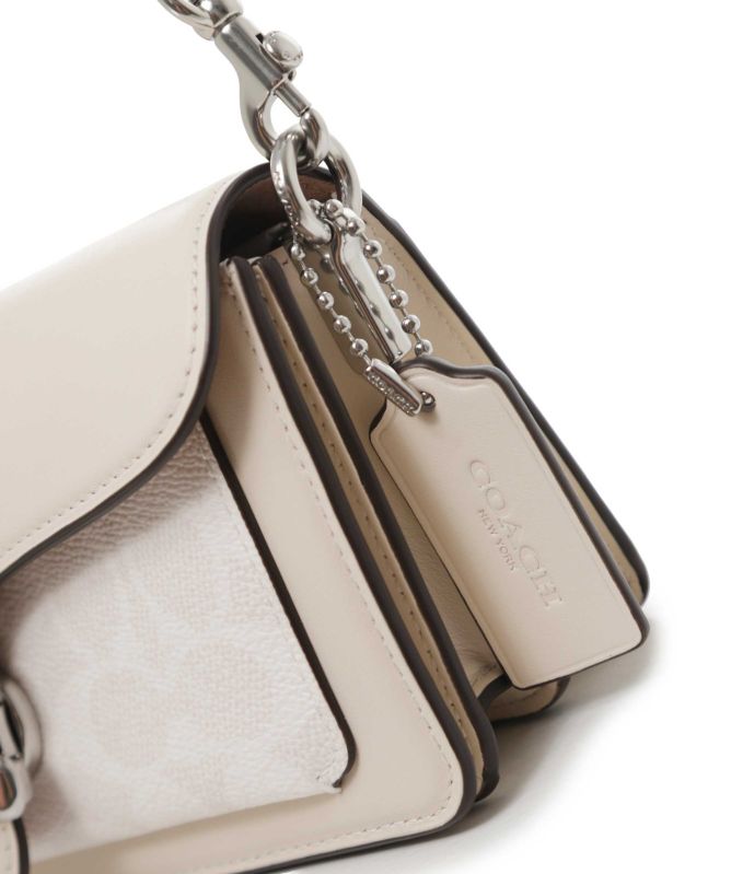 Coach Signature Canvas Tabby 20 Shoulder Bag