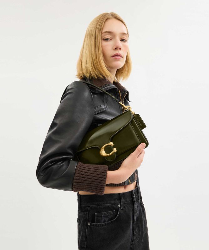 Coach Tabby Spazzolato Shoulder Bag 26