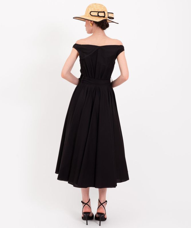 Lavi Mambo Off-Shoulder Midi Dress