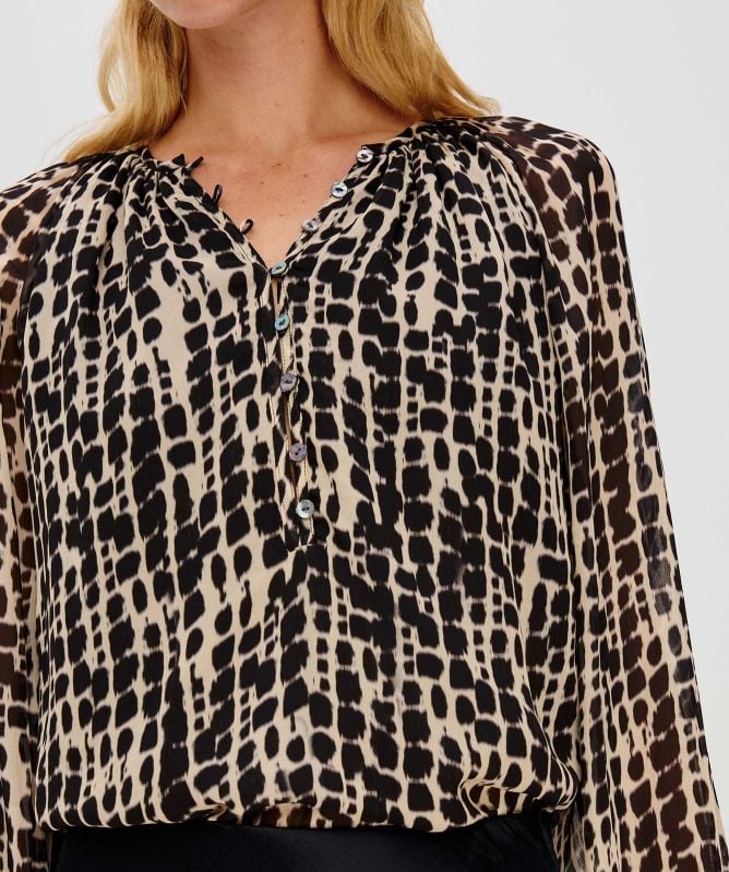 Rails Indi Printed Blouse